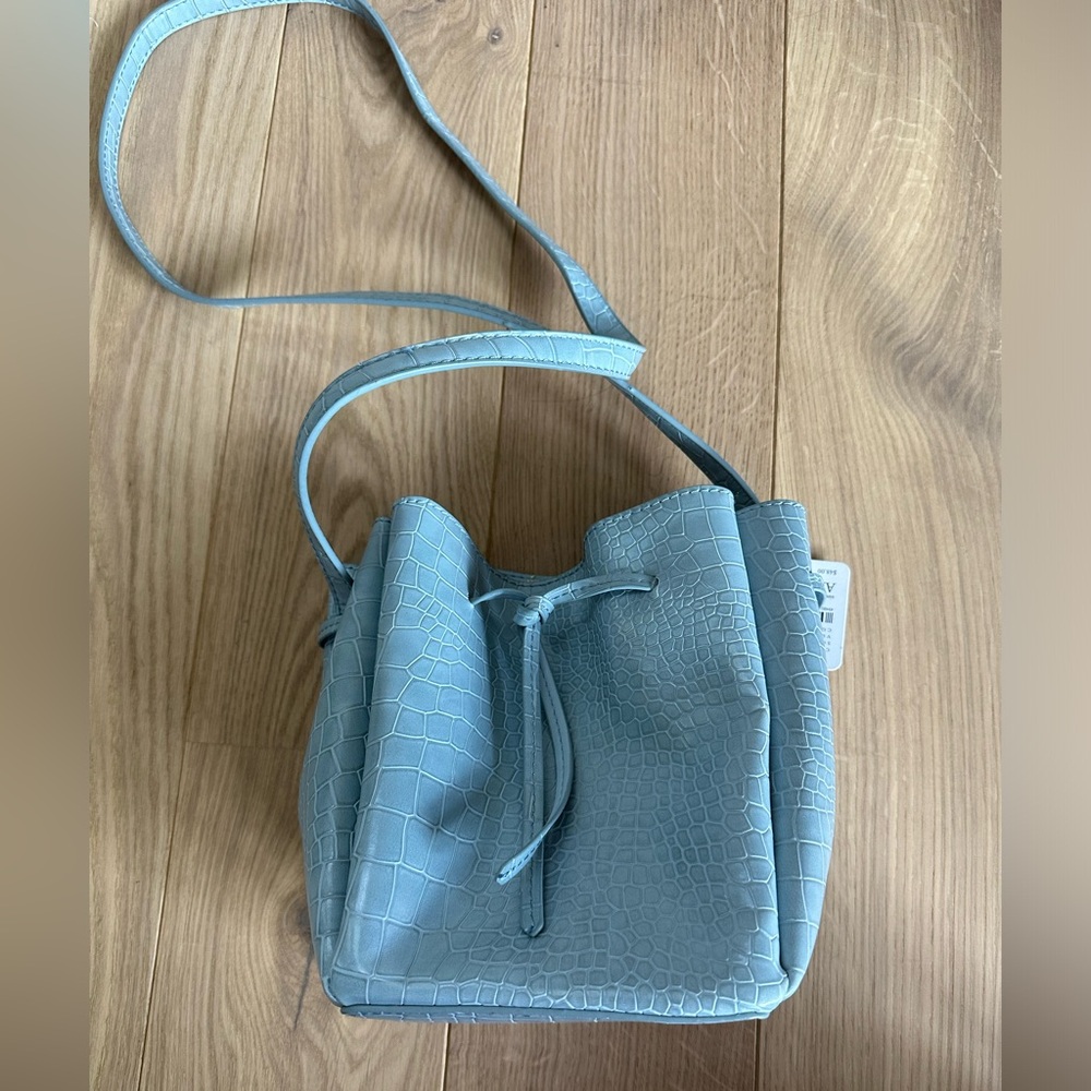 Free People Aster Croc Bucket Bag